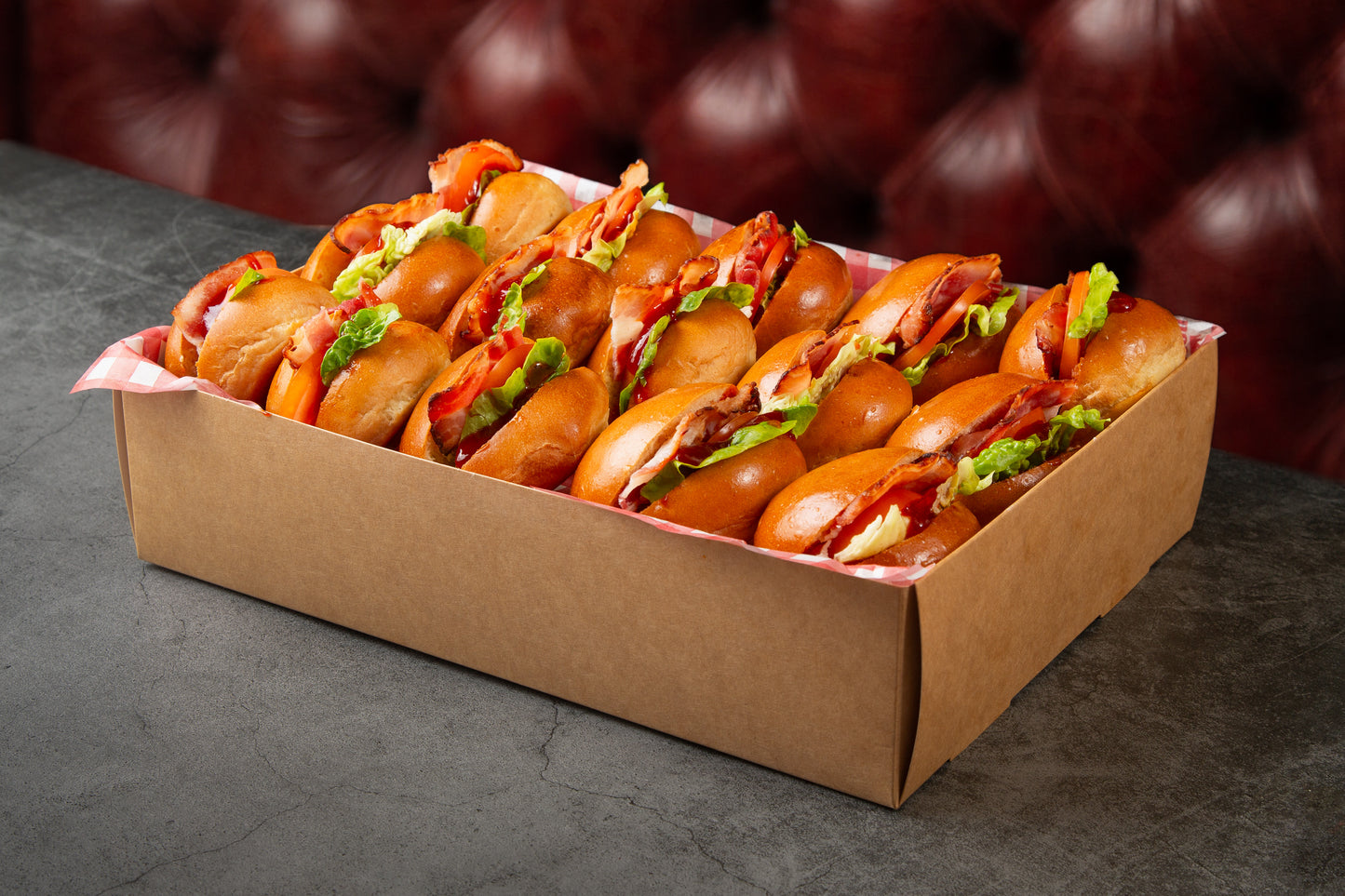 Turkey BLT Mini Rolls (No Pork) (15)