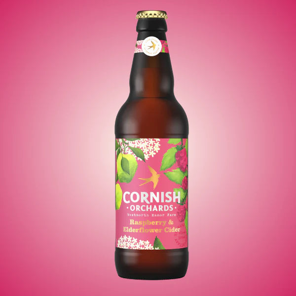 Cornish Orchard Raspberry & Elderflower Cider