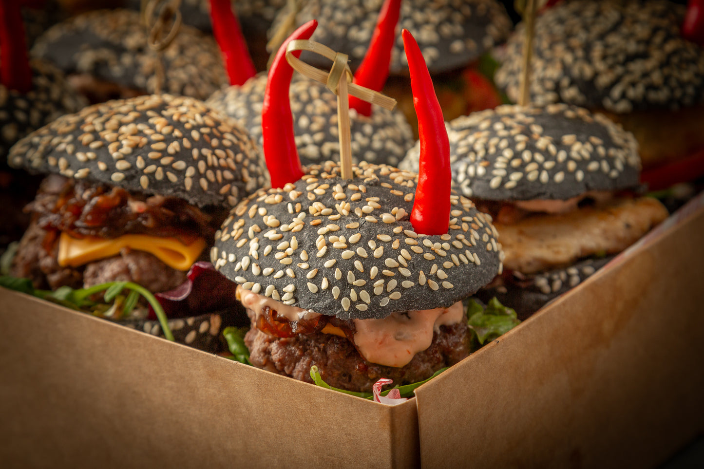 Spooky Sliders - Halloween Special Platter (12) (23-31st Oct Only)