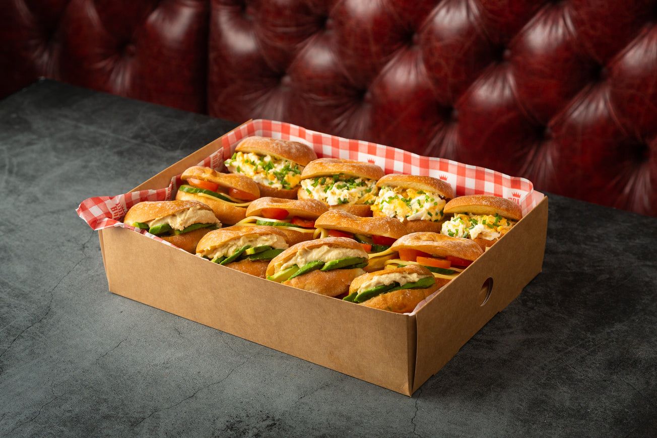 Vegetarian - Mini bagel box