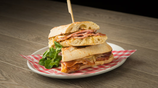 Bacon and Brie Melt in a Baguette