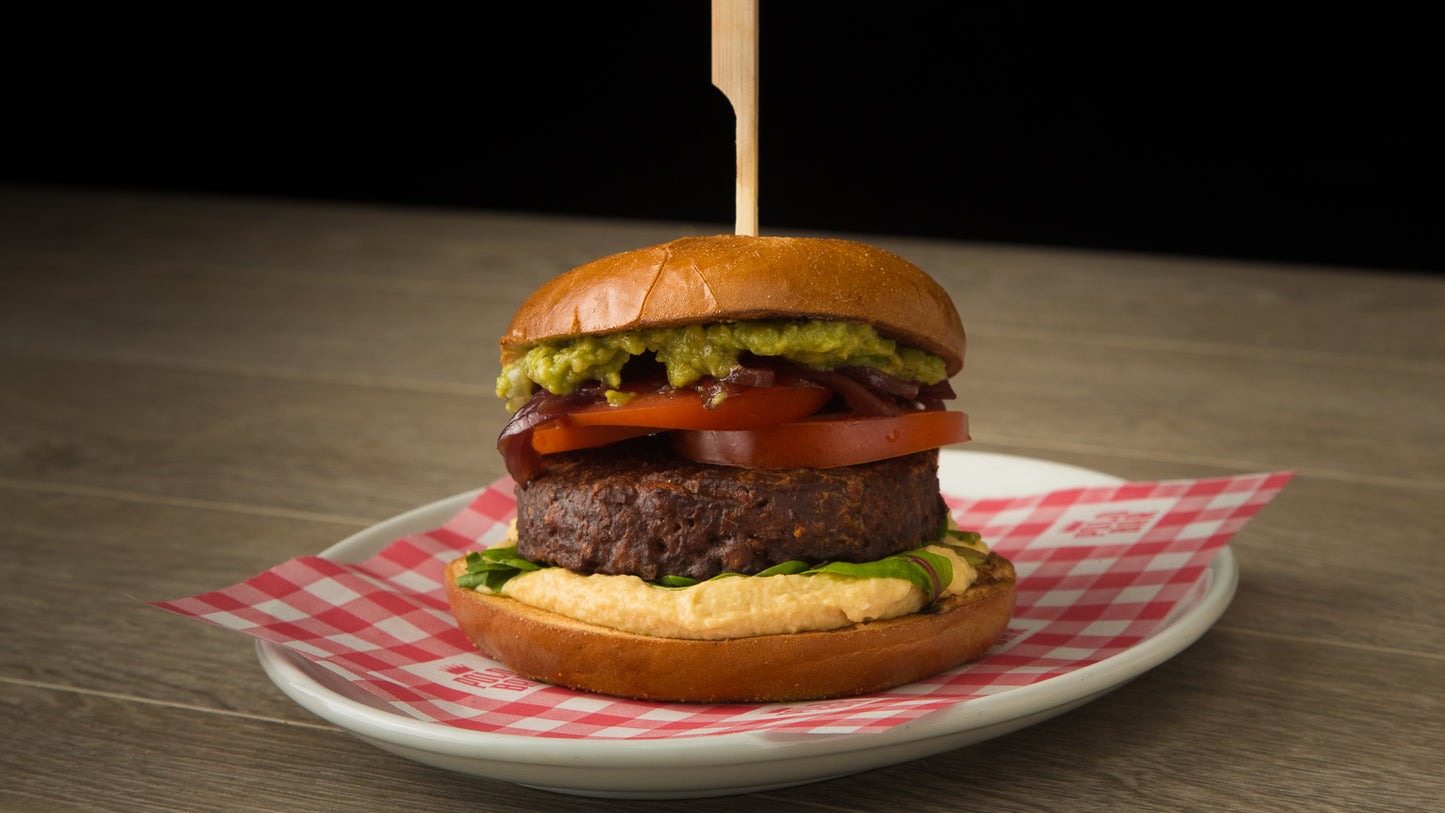 Burger  - Vegan Burger in a bagel  (vg)