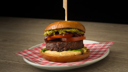 Burger  - Vegan Burger in a bagel  (vg)