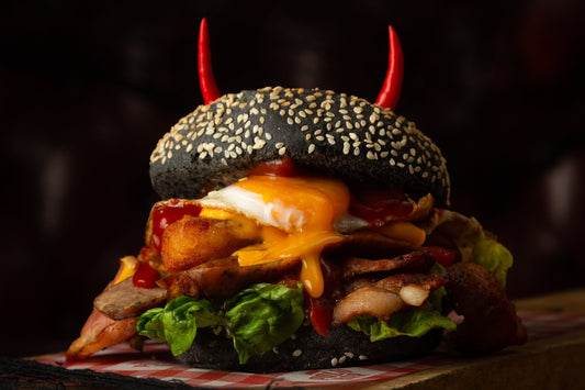 Halloween Breakfast in a Bun (Available 23-31 October)