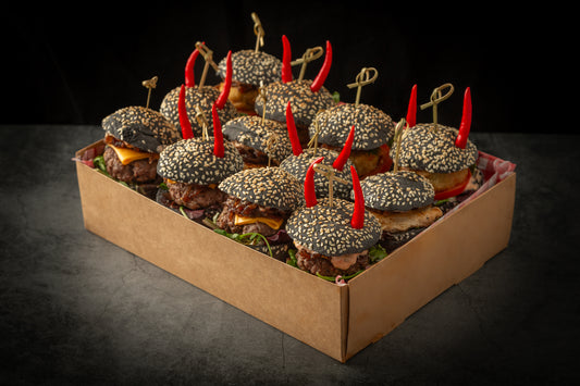 Spooky Sliders - Halloween Special Platter (12) (23-31st Oct Only)