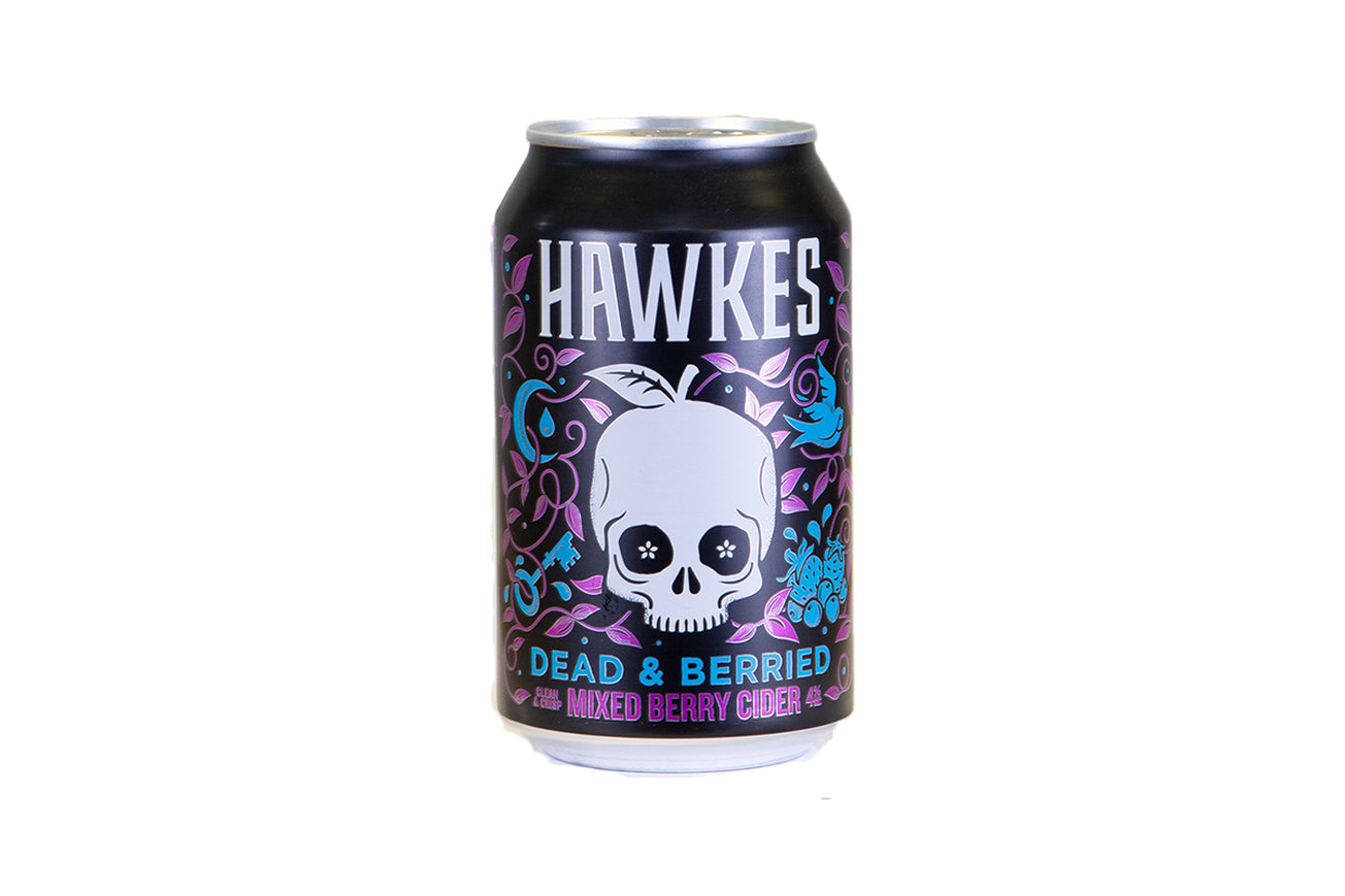 Hawkes Dead & Berried Cider - Can