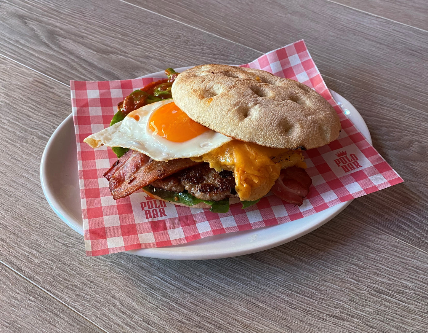 Breakfast in a Bun