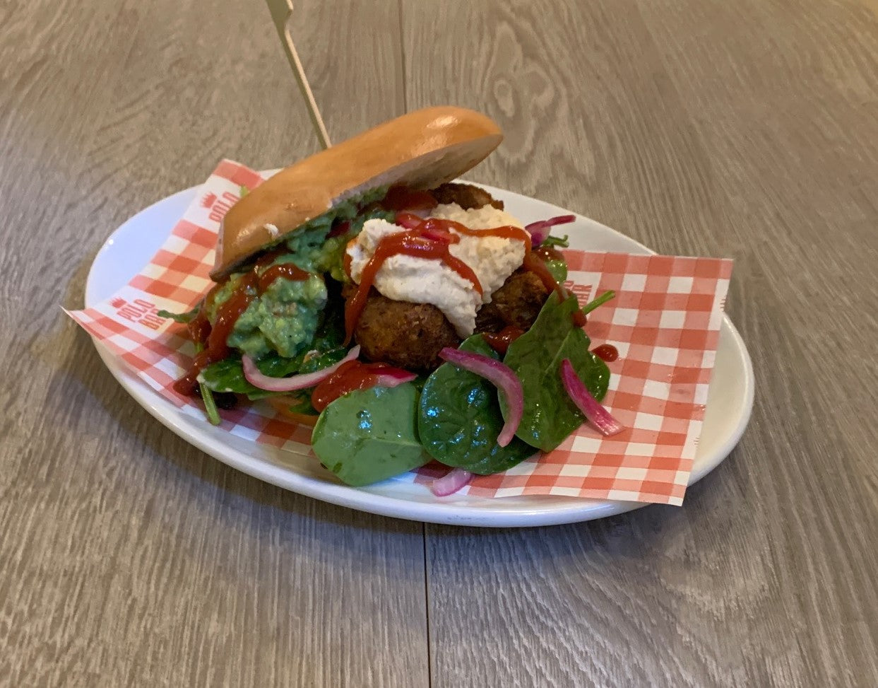 Vegan Falafel Bagel (vg)